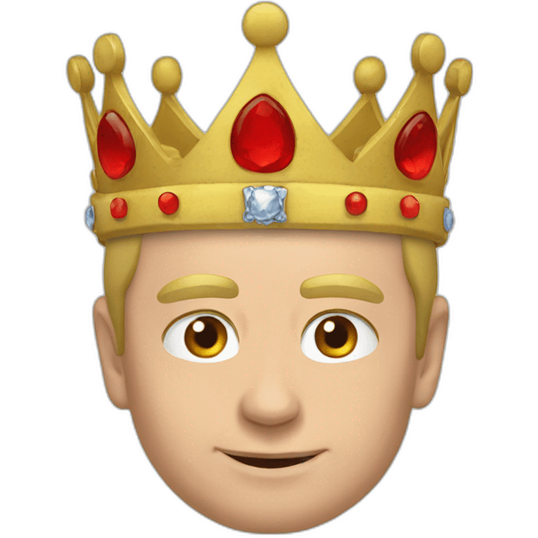 Putin crown emoji