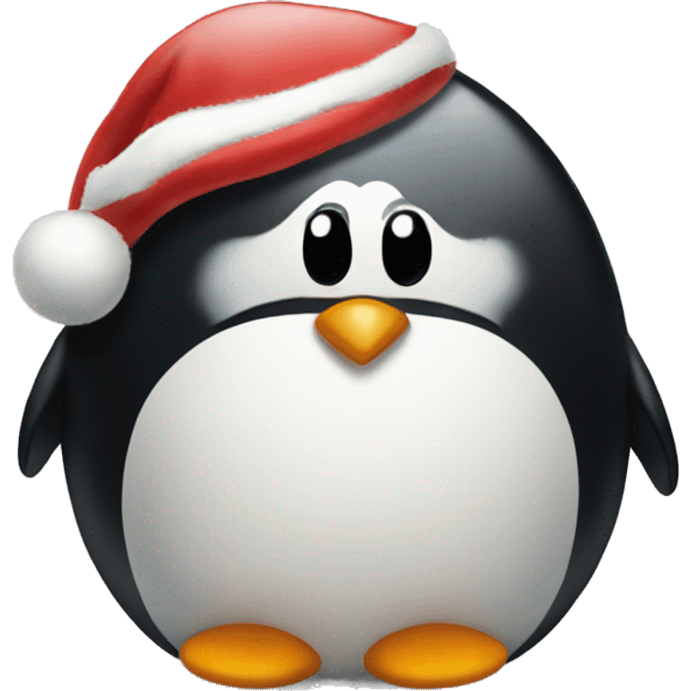 Christmas Penguin  emoji