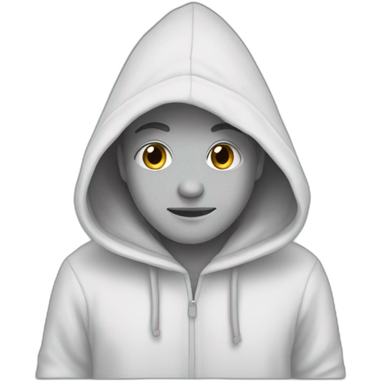 empty hoodie emoji