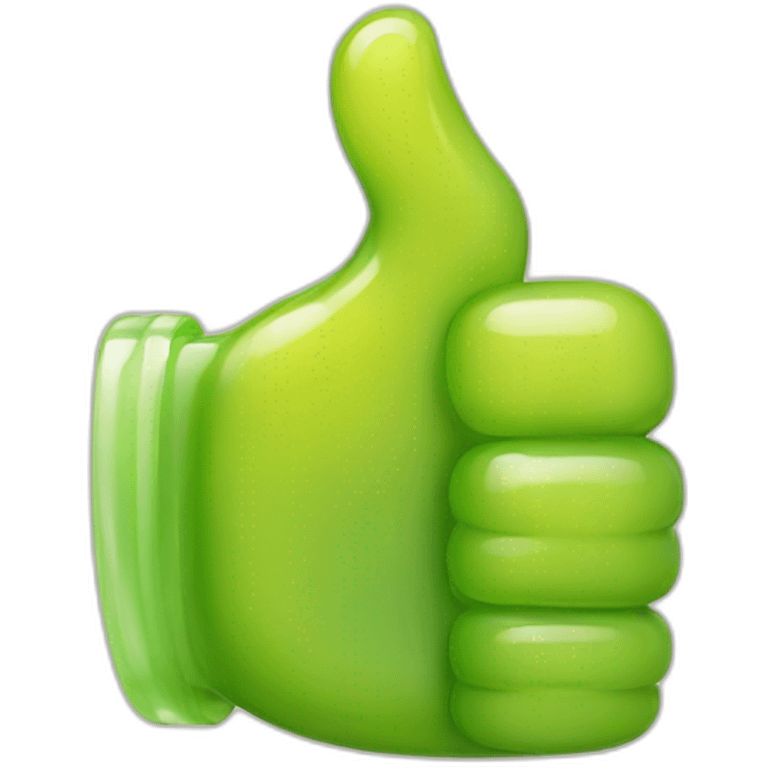 jello thumbs up emoji