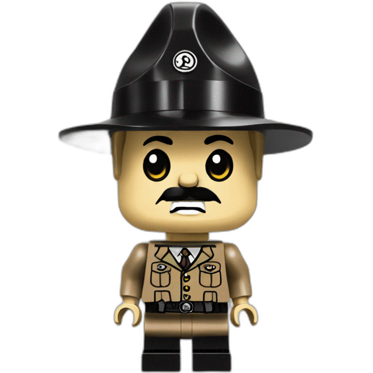 hitler lego figure emoji