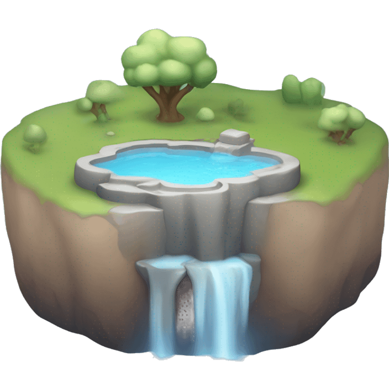 geyser thermal springs emoji