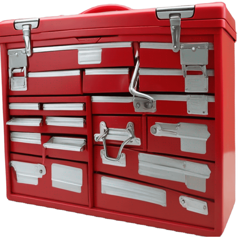 classic red toolbox emoji