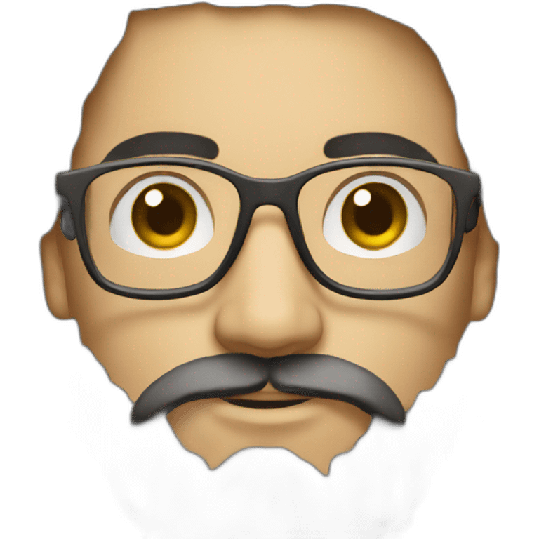 programmer with long beard and glasses emoji