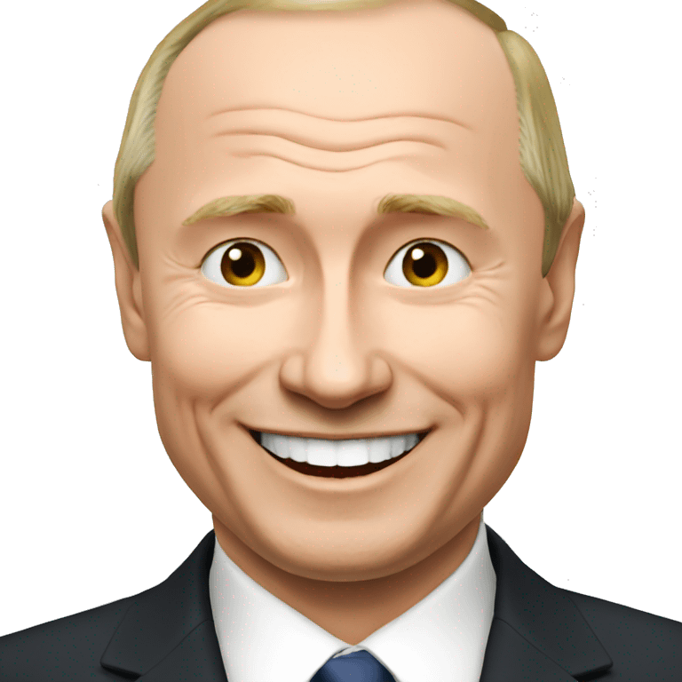 Putin smile emoji