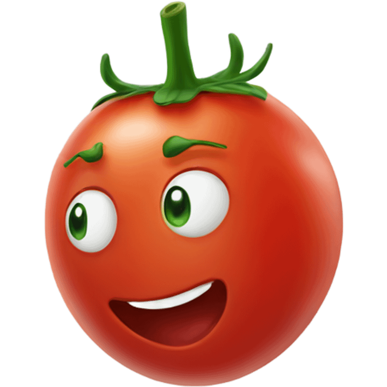 A splash tomato emoji