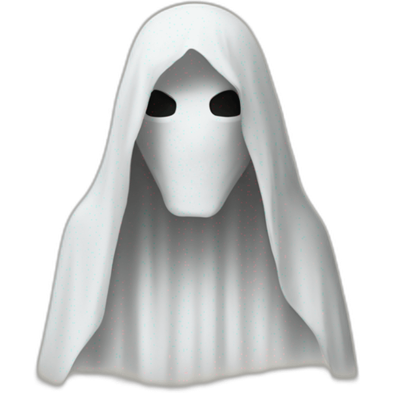 White shroud emoji