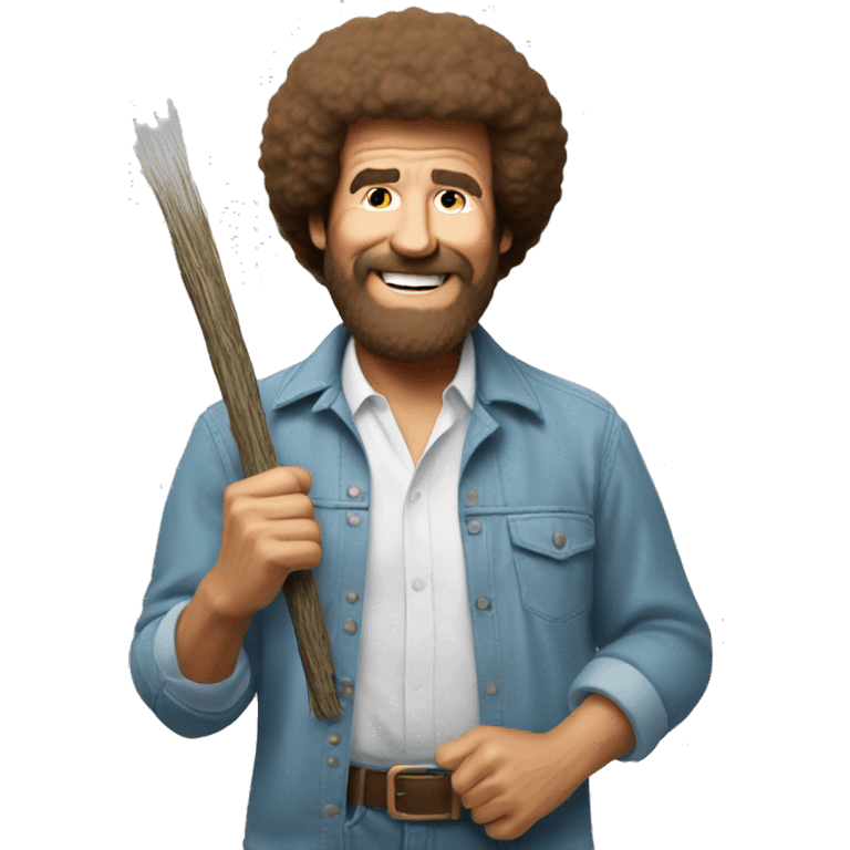 Bob Ross emoji