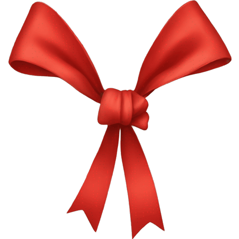 Red bow emoji