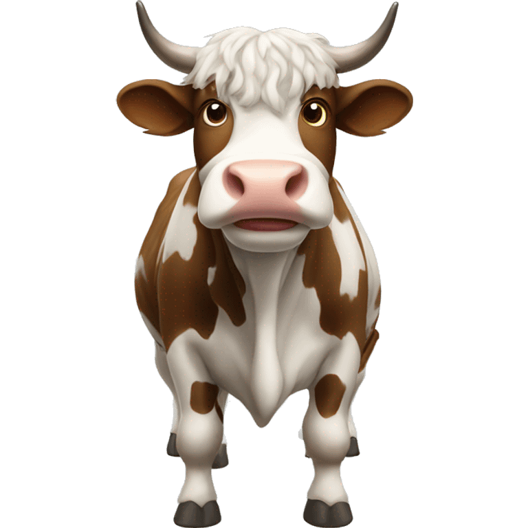 highlander cow emoji