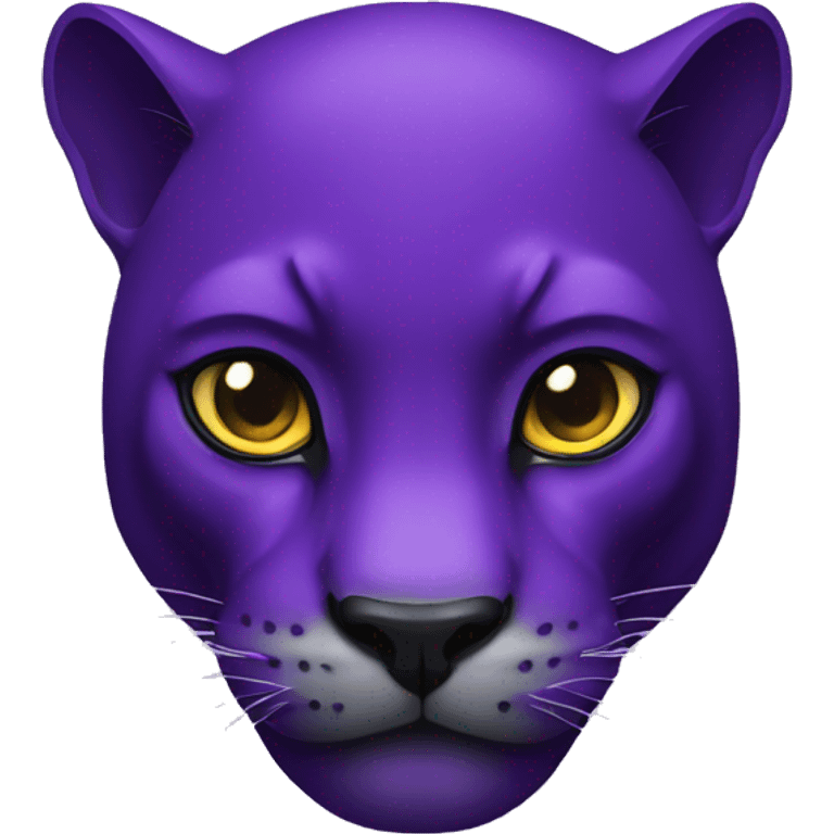 purple gaming panther emoji