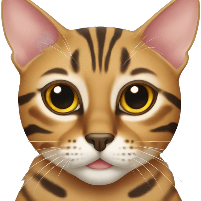 bengal cat  emoji