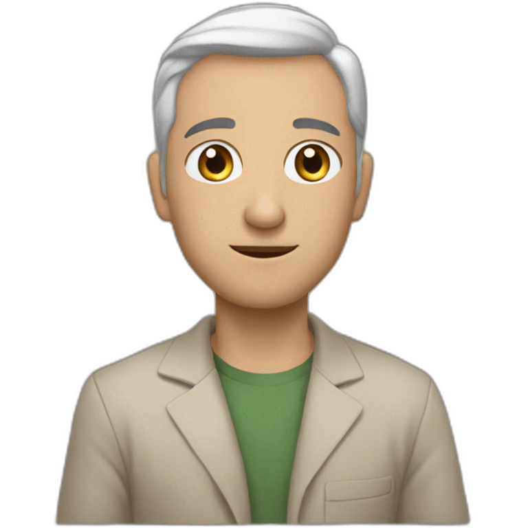 سگ در حال دویدن رو دوپاهایش با عصای سبز emoji