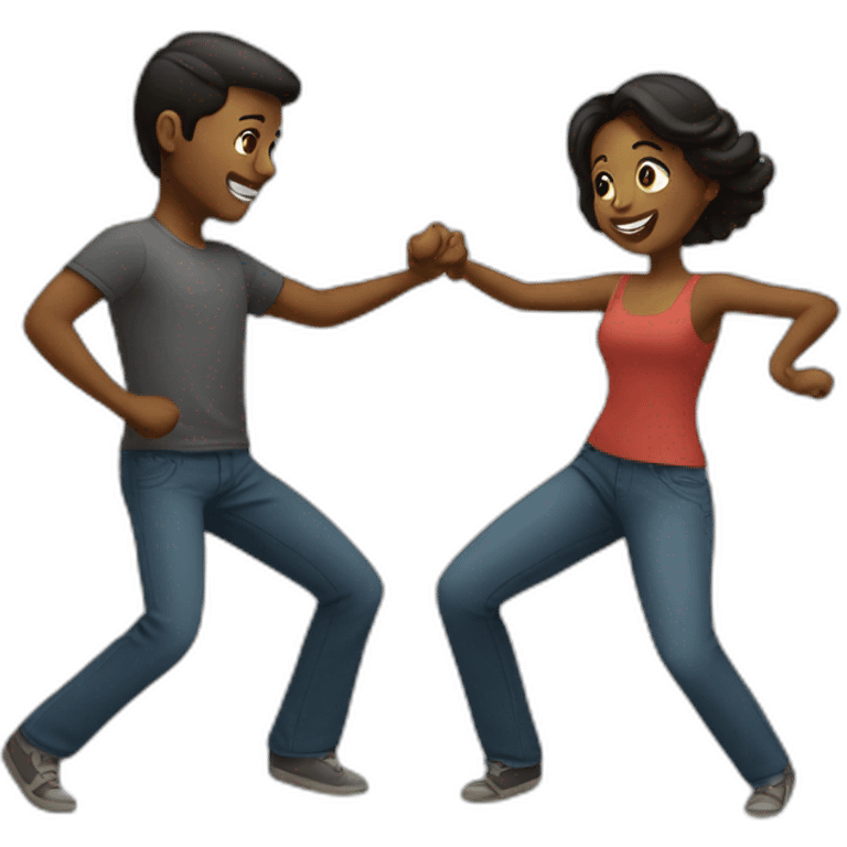 Couple dancing  emoji