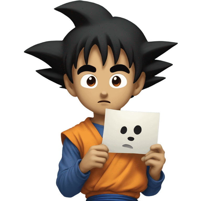 Goku misses chichi emoji