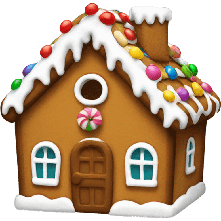 Ginger bread house emoji