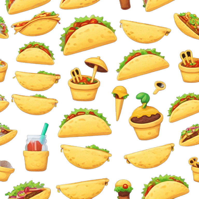 food taco emoji