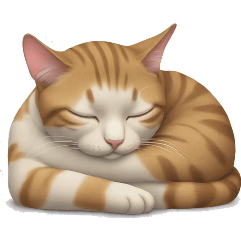 sleeping cat emoji