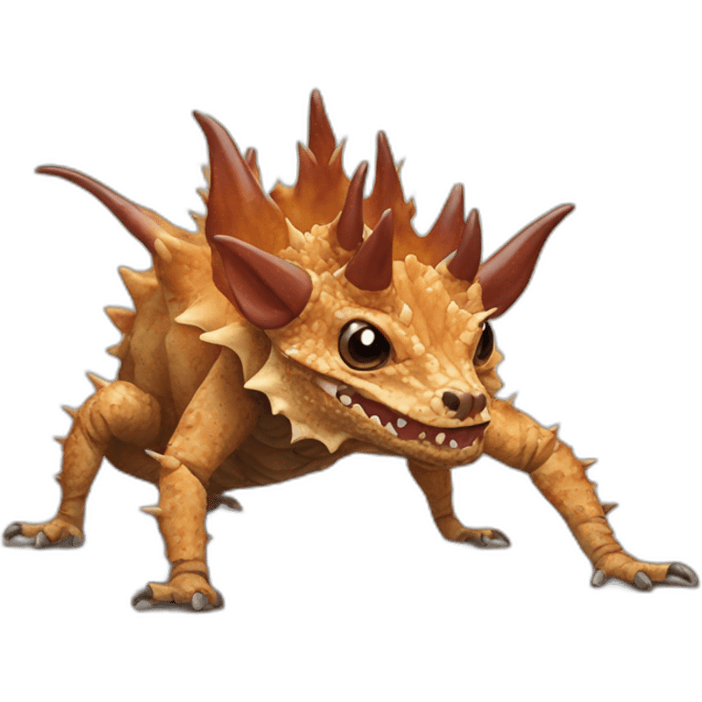 thorny devil emoji