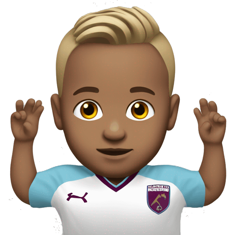 Aston Villa baby white emoji