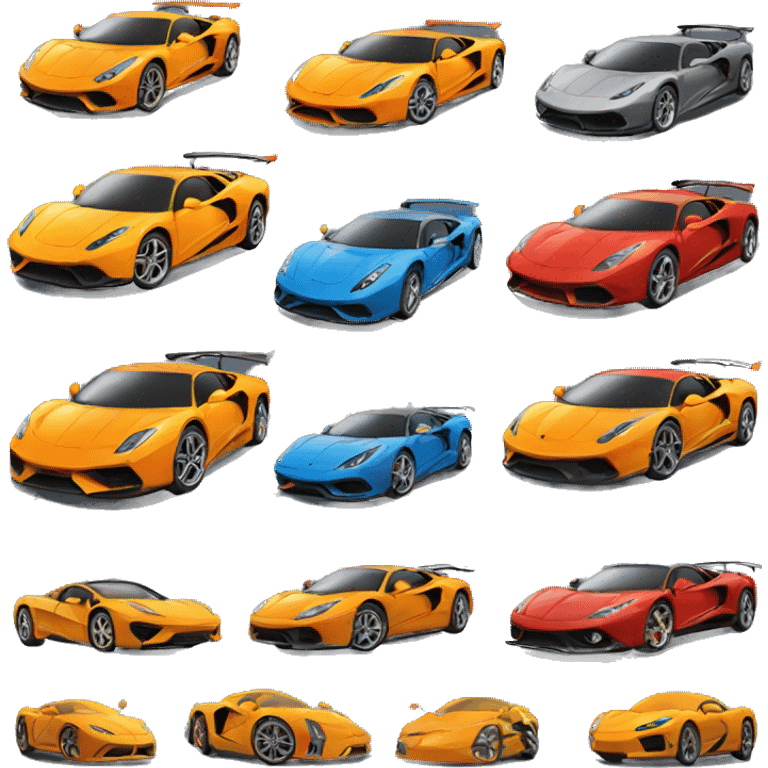 Supercars emoji