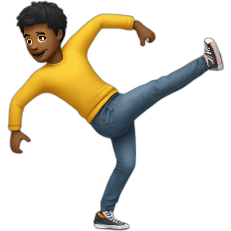 break-dancer emoji