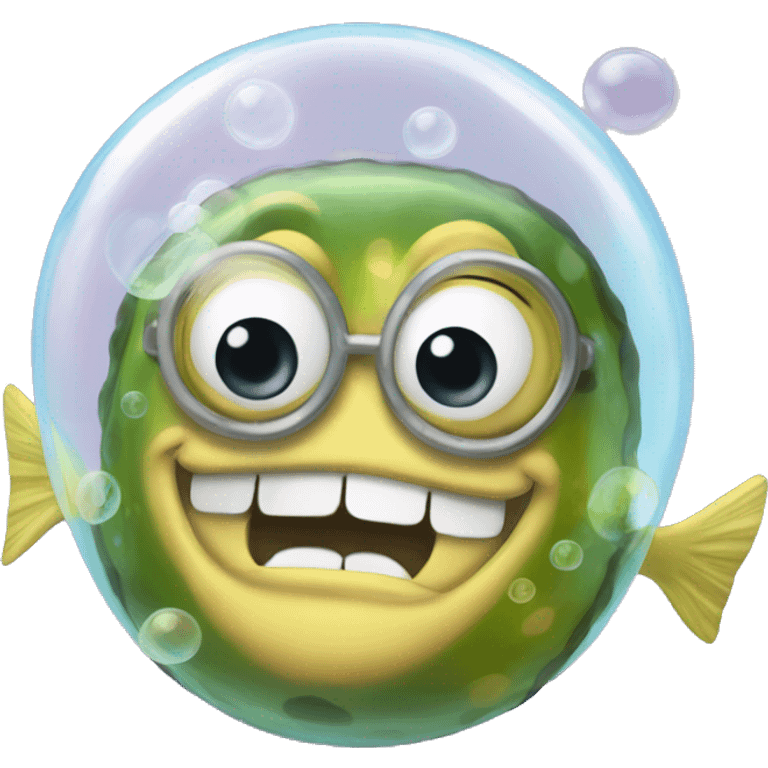 Bubble Bass from Spongebob emoji