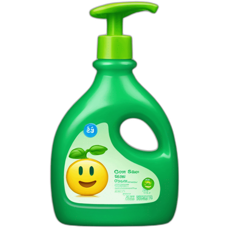 green Dish soap bottle emoji