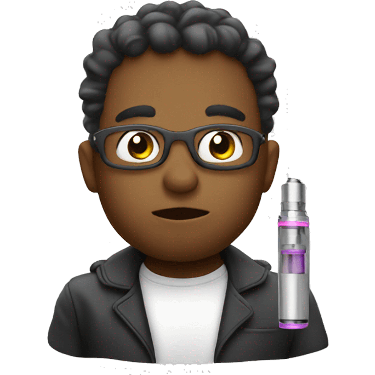 Cute vape emoji