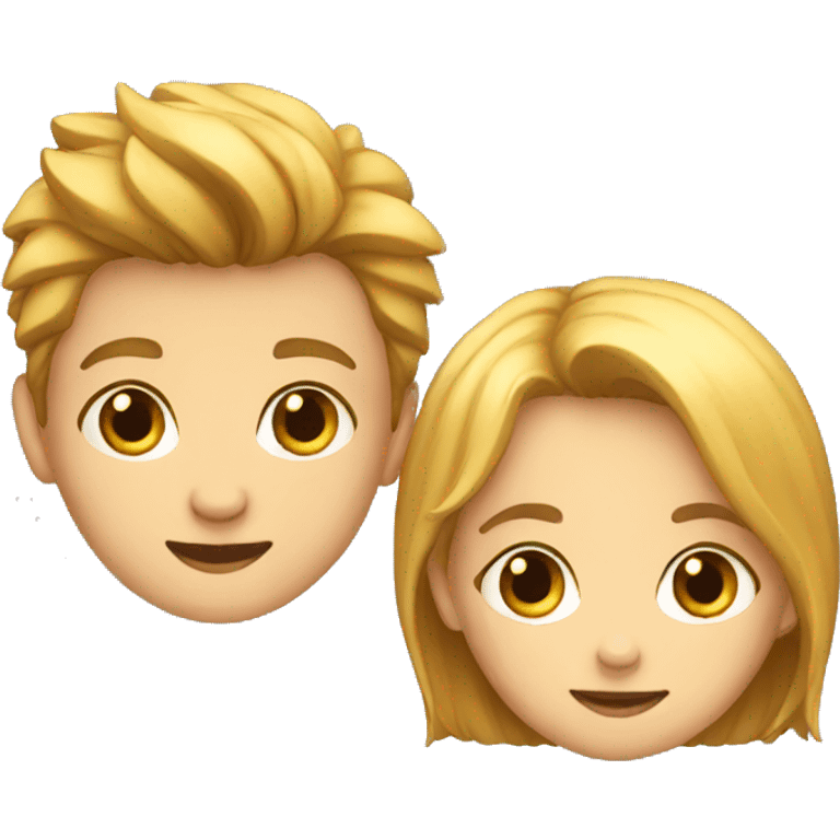 Boy and girl emoji