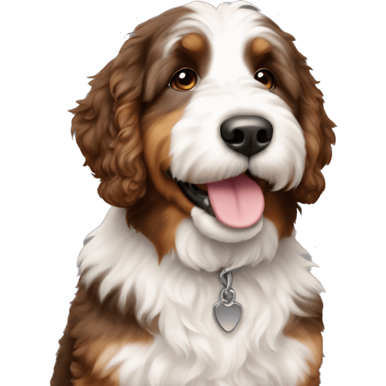 Bernedoodle  emoji