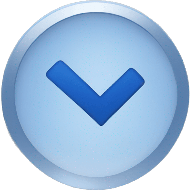 Facebook verified blue tick emoji