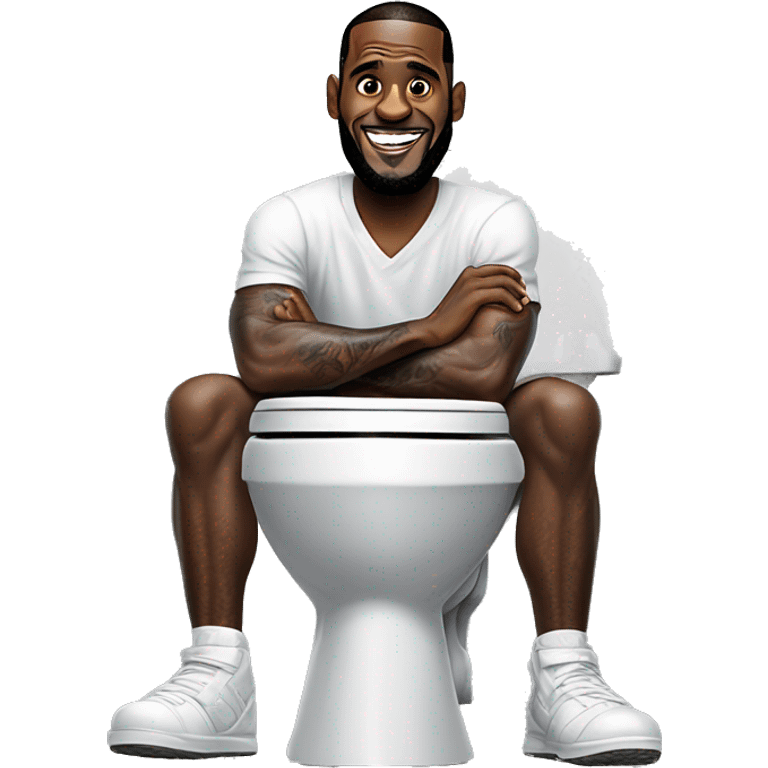 Skibidi toilet LeBron James  emoji