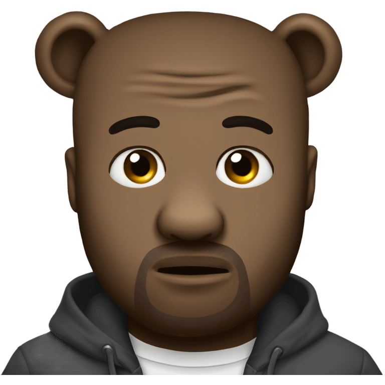 Kanye west bear emoji