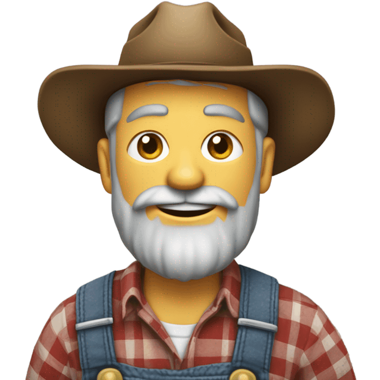 Bearded hillbilly emoji