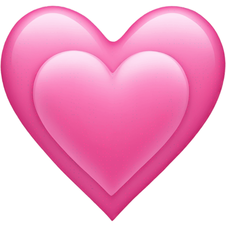 Pink heart that says I love you  emoji