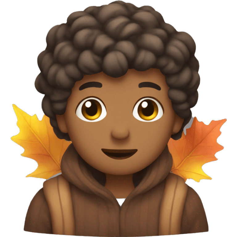 Cozy fall emoji