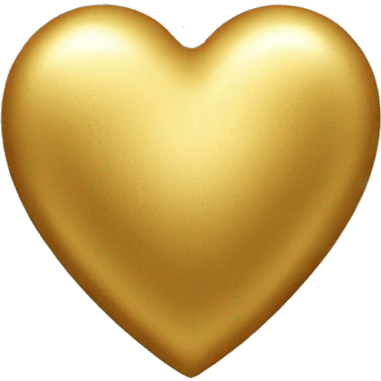 gold heart emoji