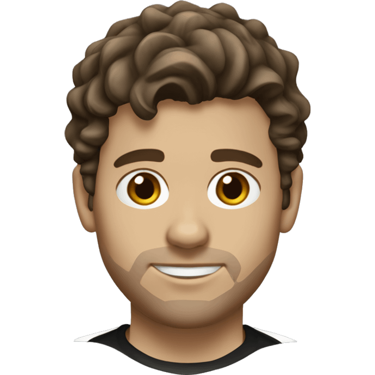 White Pittsburgh penguins hockey player male with brown wavy hair  emoji