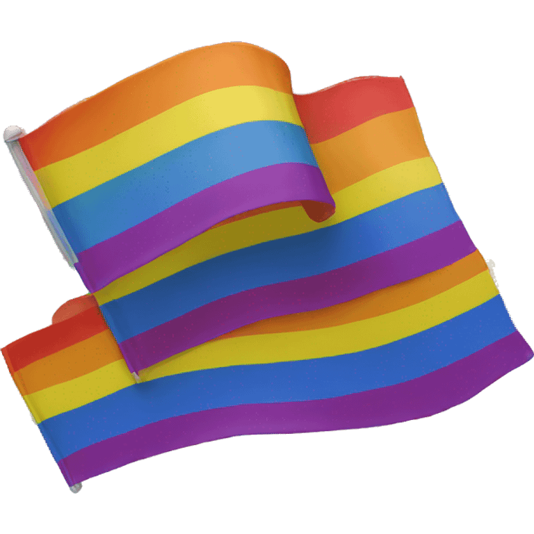 Lesbian pride flag emoji