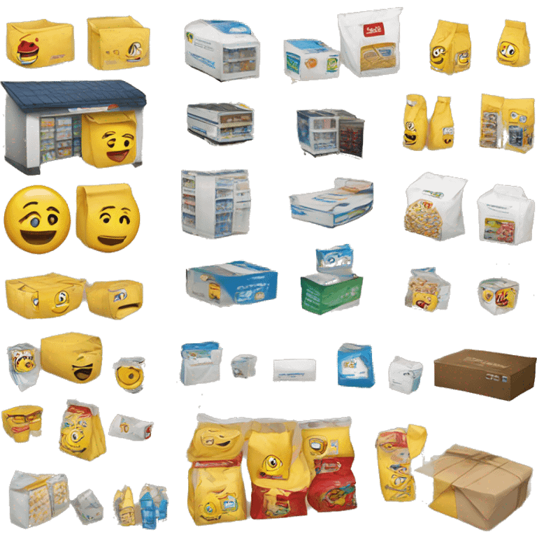 Corporate store package emoji