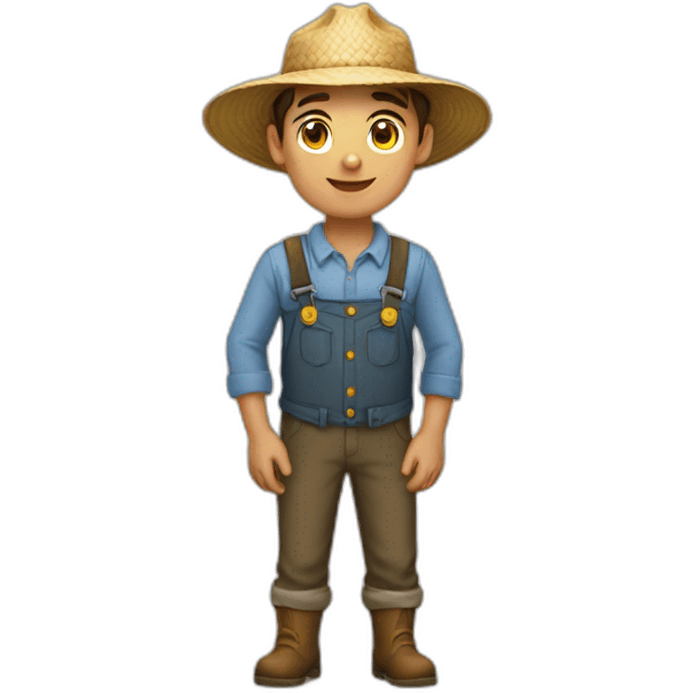 Farmer boy emoji