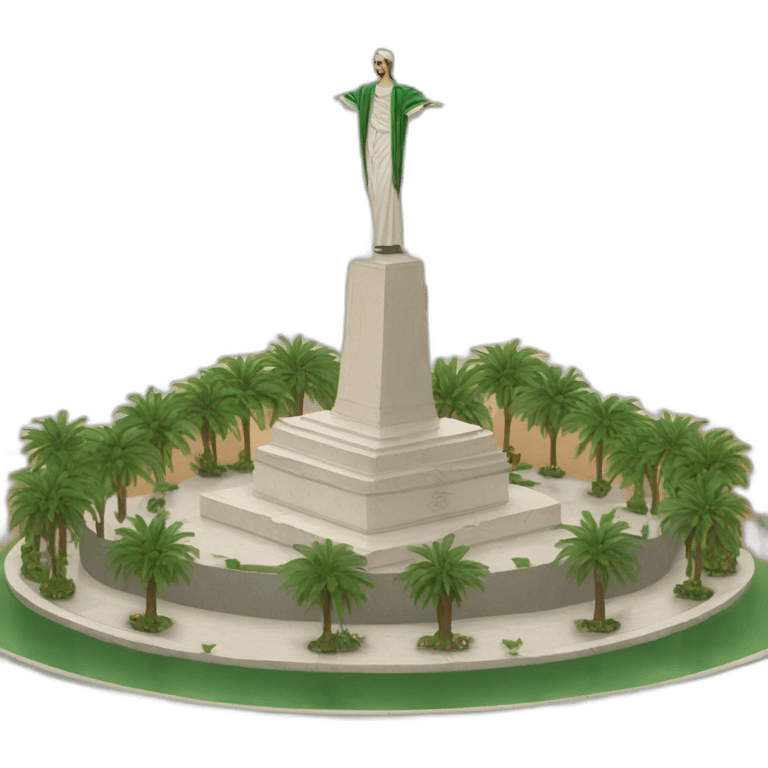 Algerian monument of martyrs emoji