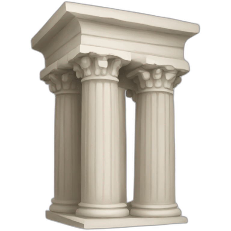 doric column  emoji