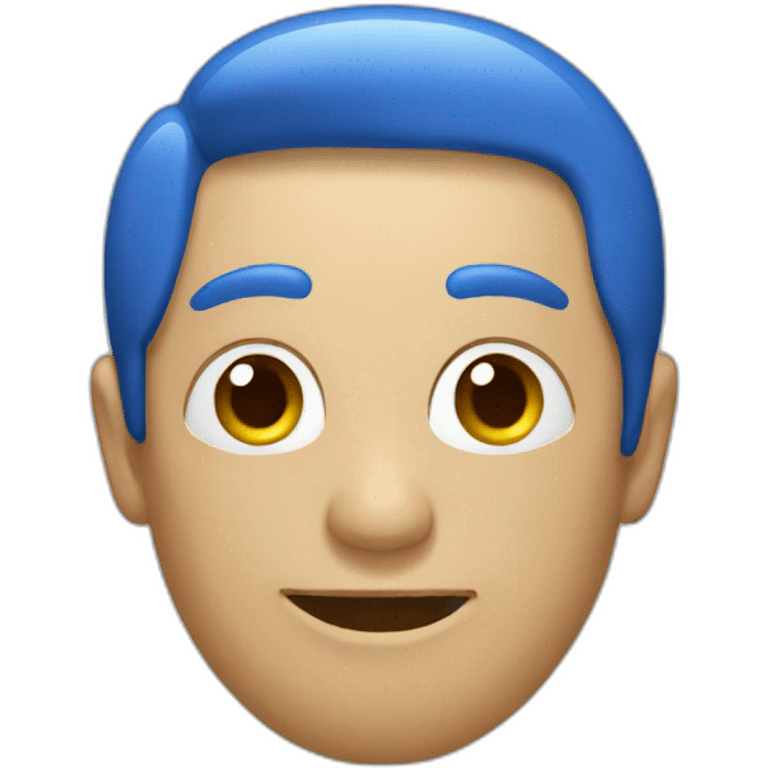 blue sms emoji