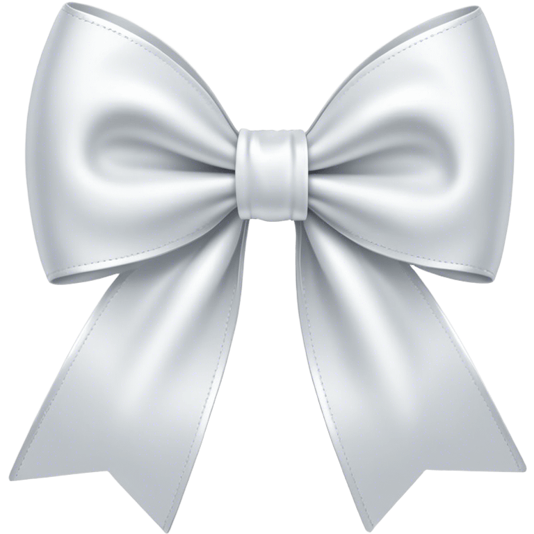 white bow emoji