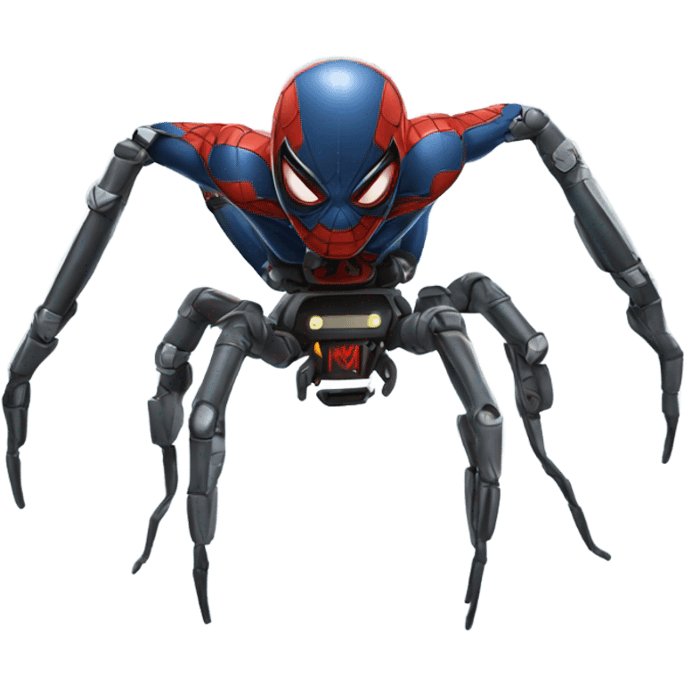 spider-man robot emoji