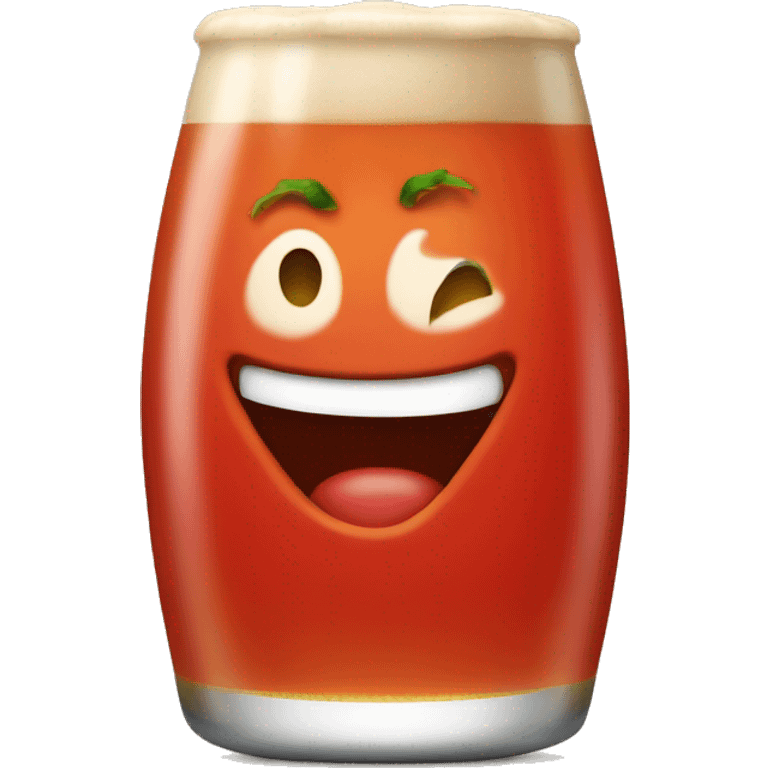 tomato-flavored beer emoji