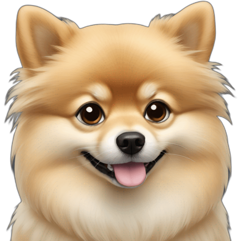 Sabel pomeranian  emoji