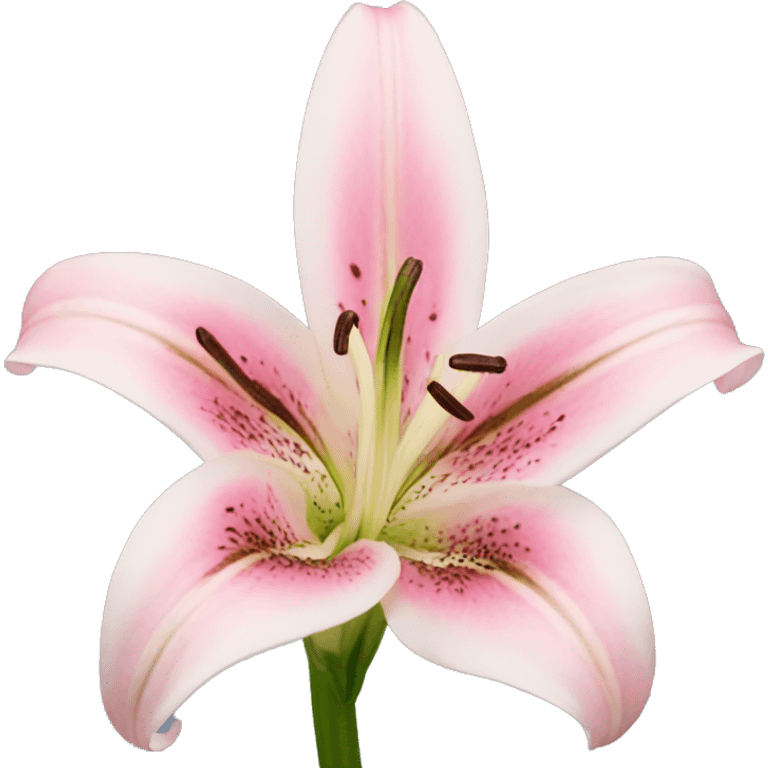 light pink lilium emoji